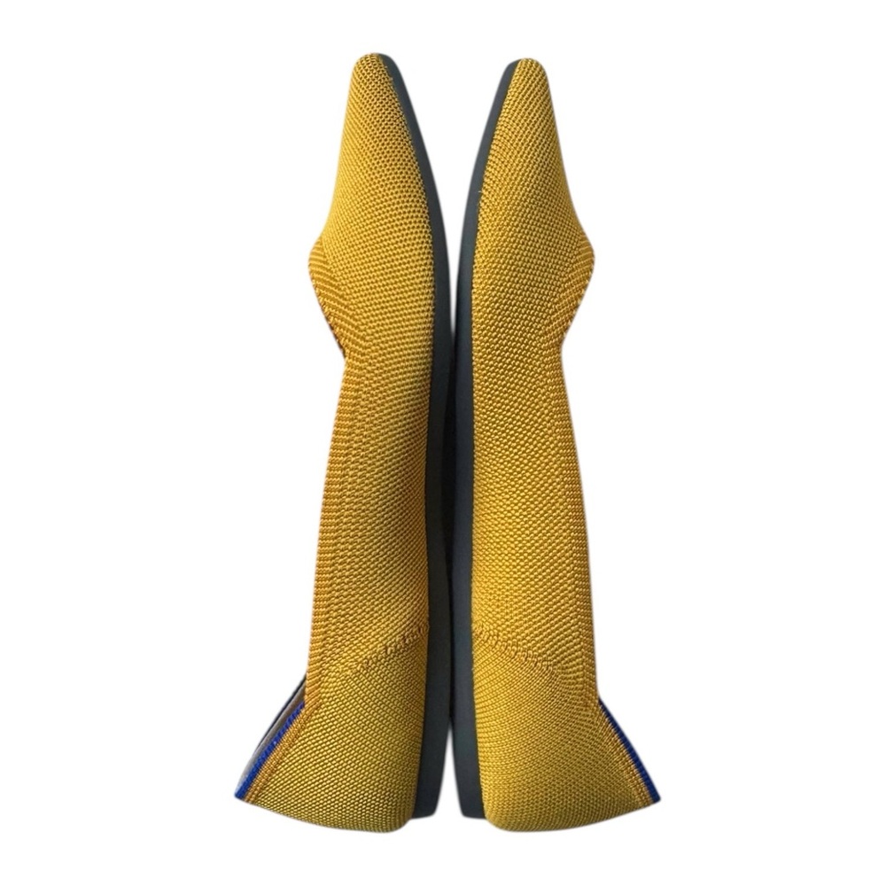 Rothy’s The Point Flats in Marigold Mustard | 9.5 - Picture 8 of 13